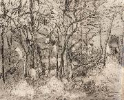 Wooded landscape at L-Hermitage,Pontoise